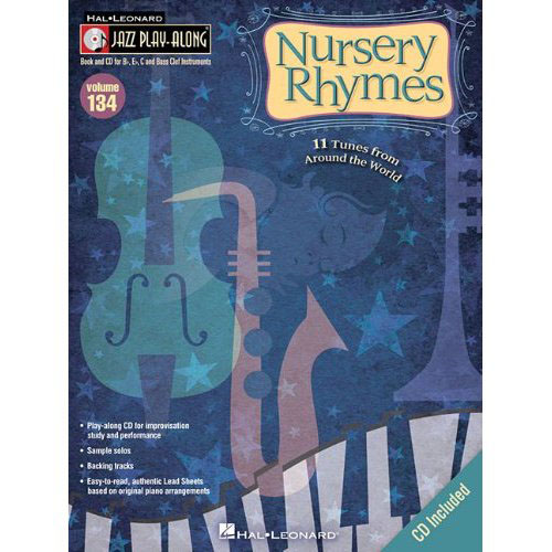 Nursery Rhymes: Jazz Play-Along Volume 134, by Dominic Alldis